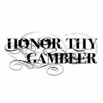 Honor Thy Gambler photo sculptures by upshot Honor Thy Gambler photo sculptures