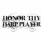 Honor Thy Harp Player Photo Sculpture