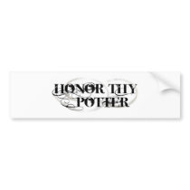 Honor Thy Potter bumper stickers