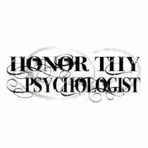 Honor Thy Psychologist photo sculptures