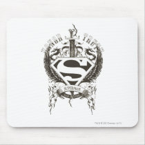Honor, Truth on White Mousepad