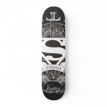 Honor, Truth on White Skate Board