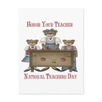 Honor Your Teacher National Teachers Day postcards by robynsnest Honor Your Teacher National Teachers Day postcards