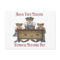 Honor Your Teacher National Teachers Day postcards