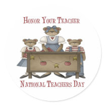 Honor Your Teacher National Teachers Day stickers by robynsnest Honor Your Teacher National Teachers Day stickers