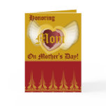 Honoring, Mom-Customize. Greeting Card