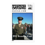 Honoring PFC Brandon Craft Stamp