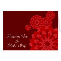 Honoring You In Mother's Day!-Customize Card