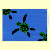 HONU NOTE CARD (HAWAIIAN SERIES) cards