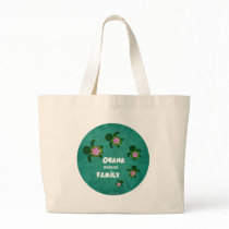 Honu Sea Family_circle Tote Bags