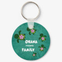 Honu Sea Family_circle keychains