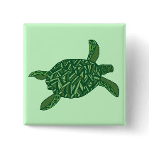 Honu (sea turtle) buttons