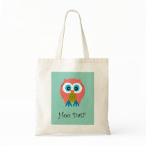 Hoo Dat Aqua - Tote Bag bags