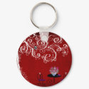 Hoo Keeps Watch Keychain