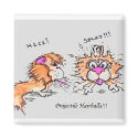 Hooch the cat's revenge magnets
