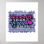 hoochie mama graffiti  design posters