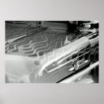 Hood On Flames Posters