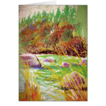 Hood River at Copper dam cards by FineArtDesigns Hood River at Copper dam cards