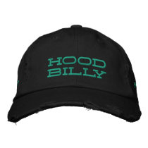 Hoodbilly Hat 2 Embroidered Baseball Cap