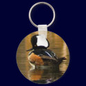 Hooded Merganser Keychain