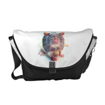 Hooded Rat Bag messenger bags