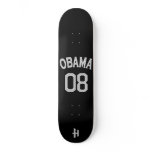 Hoodman "Obama 08" Black Custom Skateboard