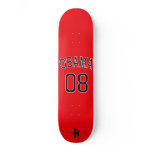 Hoodman "Obama 08" Red Skate Deck