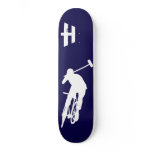 Hoodman "Polo" Navy Custom Skateboard