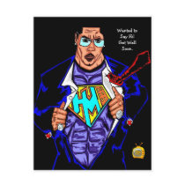 HoodMan PostCard