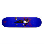 Hoodman "Probama" Blue Custom Skate Board
