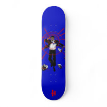 Hoodman "Probama" Blue Custom Skate Board