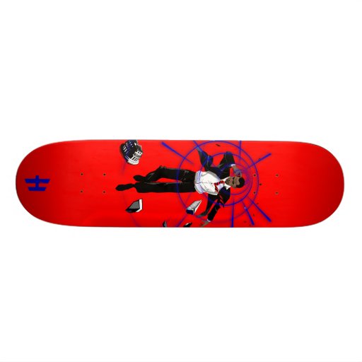 Hoodman "Probama" Red Skateboards
