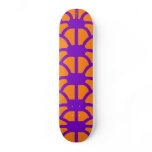 Hoodman "Tortoise" Purple Orange Skate Board Deck