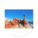 Hoodoo Round Stickers