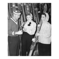 Hoofers ski rental posters by UWDigitalCollections Hoofers ski rental posters