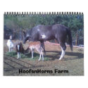 HoofsnHorns Farm 2009 Calender calendars