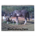HoofsnHorns Farm 2009 Calender calendars