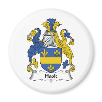 Hook Family Crest magnets