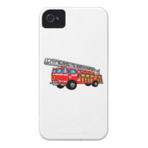 Hook & Ladder Red Fire Engine Iphone 4 Case-mate Case