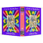 Hookah Smoking Caterpillar Vinyl Binders
