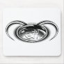Hooked Fang Asian Tribal Mouse Pad