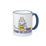 hooked on crochet coffee mug