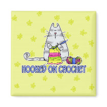 hooked on crochet magnets