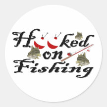 hooked on fishing stickers