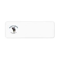 Hooked on Houlas Dogs Return Address Labels