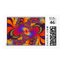 Hooked Together Postage Stamp