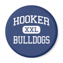Hooker - Bulldogs - High School - Hooker Oklahoma magnets