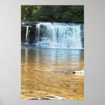 Hooker Falls, Hendersonville, North Carolina Posters