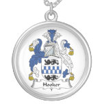 Hooker Family Crest Custom Necklace