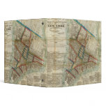 Hooker's New Pocket Plan Of The City Of New York binders